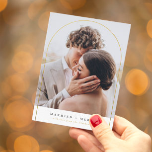 Budget Getrouwd Gelukkig Arch Kerst Feest Foto