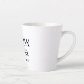 BUDGET Getuige Bruidsjonker CADOS Klassiek Zwart Latte Mok (Rechts)