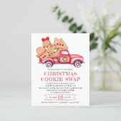 Budget Gingerbrood Cookie Red Truck Cookie Swap (Staand voorkant)