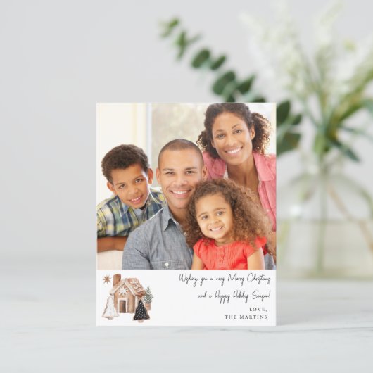 Budget GingerBrood House & Kerstkoekjes Note (Staand voorkant)