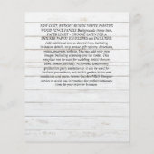 BUDGET Gipsophila Mason Jar Moderne Minimaal TROUW Flyer (Achterkant)