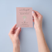 BUDGET Gipsophila Mason Jar Moderne Minimaal TROUW Flyer (Hand)