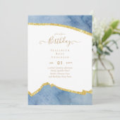 BUDGET Glitter Glam Agate  Girly Any Age Kaart (Staand voorkant)