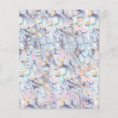 BUDGET Glitter Zeemeermin ONEder het Zee Verjaarda (Achterkant)