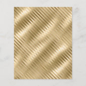 Budget Gold Black Glitter 50th Birthday Invitation (Achterkant)