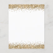 Budget Gold Glitter's kerstfeest (Achterkant)