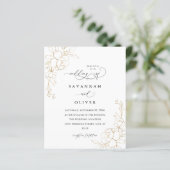 Budget Gold-led Floral Wedding (Staand voorkant)