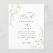 Budget Gold-led Floral Wedding (Voorkant)