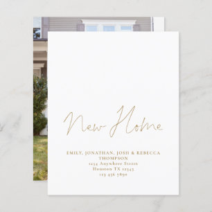 Budget Gold Script Nieuw thuisadres