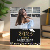 Budget Gold Script Photo Afstuderen Aankondiging