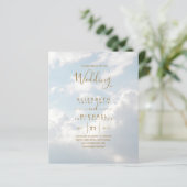 BUDGET Gold Text Monochrome dubbelzijdig elegant (Staand voorkant)