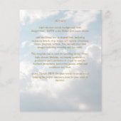 BUDGET Gold Text Monochrome dubbelzijdig elegant (Achterkant)