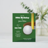 Budget Golf Adult Birthday Party (Staand voorkant)