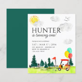 Budget Golfkar Country Club Balloon Kind Verjaarda (Voorkant / Achterkant)