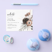 BUDGET Gothic Boho Save the Date Flyer (Enkel)