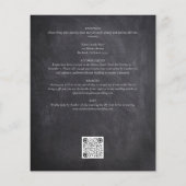 Budget Gothic Skull Floral Wedding (Achterkant)