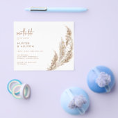 BUDGET Gotische Boho Save the Date Flyer (Enkel)