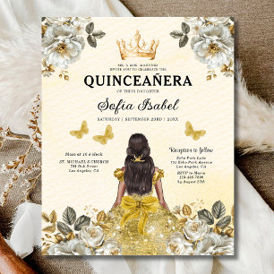 Budget Goud Tweetalig Spaans Quinceanera