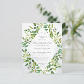 Budget Greenery Celebration of Life Funeral (Staand voorkant)