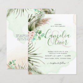 BUDGET Greenery Eucalyptus Pampas Grass Wedding