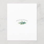 Budget Greenery Eucalyptus Weddenschap (Achterkant)