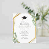 Budget Greenery Gold Afstuderen (Staand voorkant)