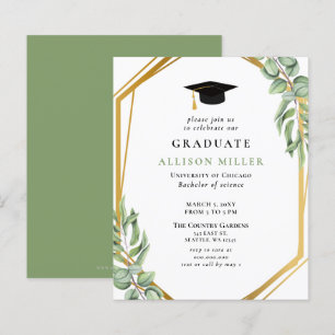Budget Greenery Gold Afstuderen