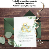 BUDGET Greenery PHOTO Weddenschap QR CODE F Flyer