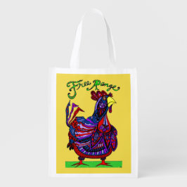 Budget Grocery Bag met Free Range Edgar Boodschappentas