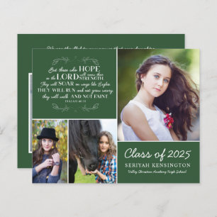 Budget Groen Afstuderen Bijbel Verse Foto Collage