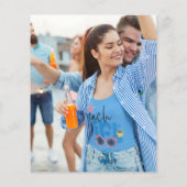 Budget Groene Glitter Foto 21st Birthday Dank u (Achterkant)