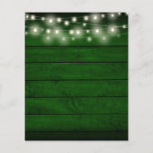 Budget Groene Rustieke String Lights Bruiloft Uitn (Achterkant)