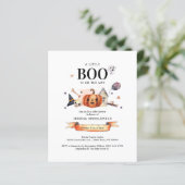 Budget Halloween Boo Baby shower (Staand voorkant)