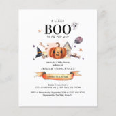 Budget Halloween Boo Baby shower (Voorkant)