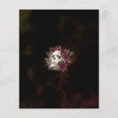 Budget Halloween Party Skull Rozen Invision (Achterkant)