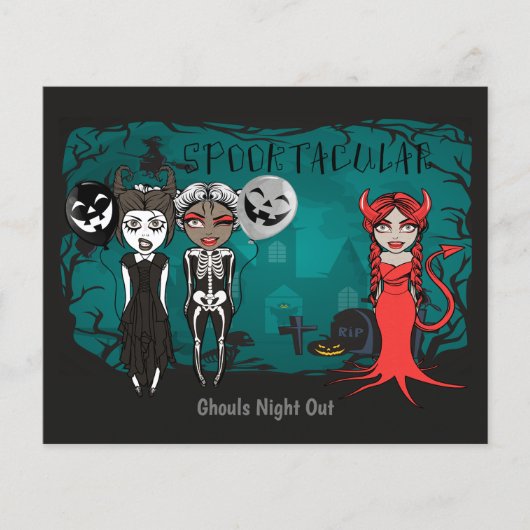 BUDGET Halloween Spooktacular Ghouls Night Out (Voorkant)