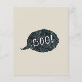 Budget Halloweenfeest grappige uitnodiging Flyer (Achterkant)