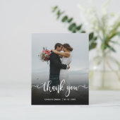 Budget Hand Lettered Weddenschap Foto Hartelijk da (Staand voorkant)