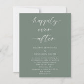 Budget Happily Ever After Wedding 2-Sided Details  (Voorkant)