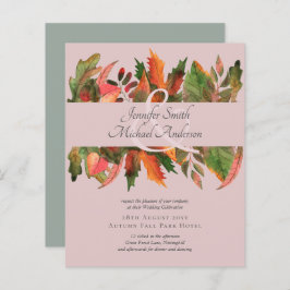 BUDGET HERFSTBLADEREN BRUILOFT