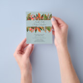 BUDGET Herfstbladeren Bruiloft Flyer (Hand)