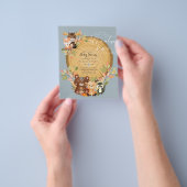 BUDGET Het is een Baby shower VAN DE WONGEREN VAN Flyer (Hand)