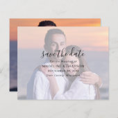 BUDGET het Manuscript van de Bekleding van de Foto (Voorkant / Achterkant)