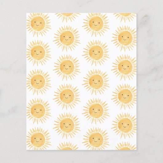 Budget hier komt de Son Baby shower uitnodiging (Achterkant)