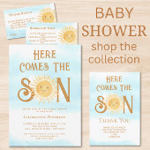 Budget Hier Komt De Zoon Baby Shower Bedankt