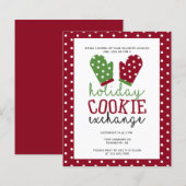 Budget Holiday Cookie Exchange Party Oven Mitts (Voorkant / Achterkant)