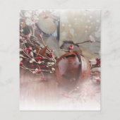 Budget Holiday Inner Party Uitnodiging Flyer (Achterkant)