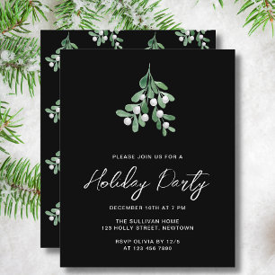 Budget Holiday Party uitnodiging