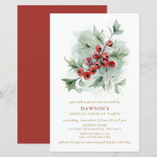 Budget Holly Botanische Bedrijfs Kerstfeest 