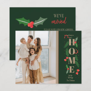 Budget Holly New Home voor Feestdagen Foto Card